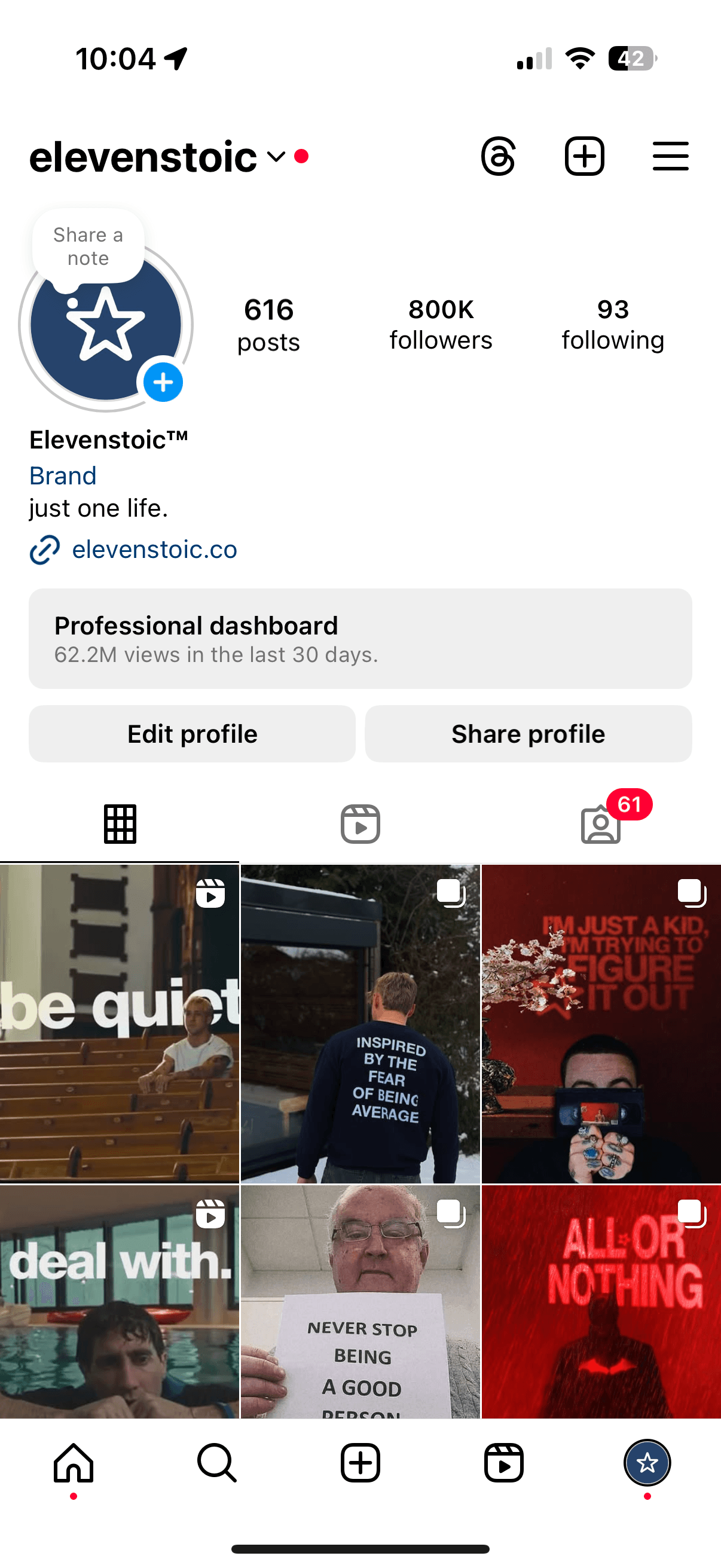 Approaching 1M - February 19, 2025